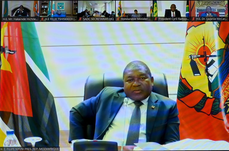 NYUSI na Cimeira Virtual da SADC 11.07.2023