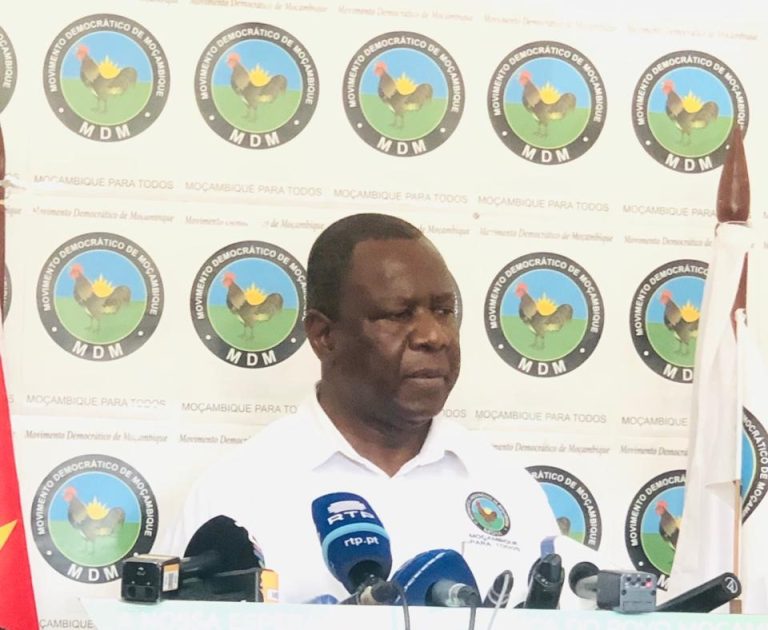 Lutero Simango, Presidente do Movimento Democratico de Mocambique