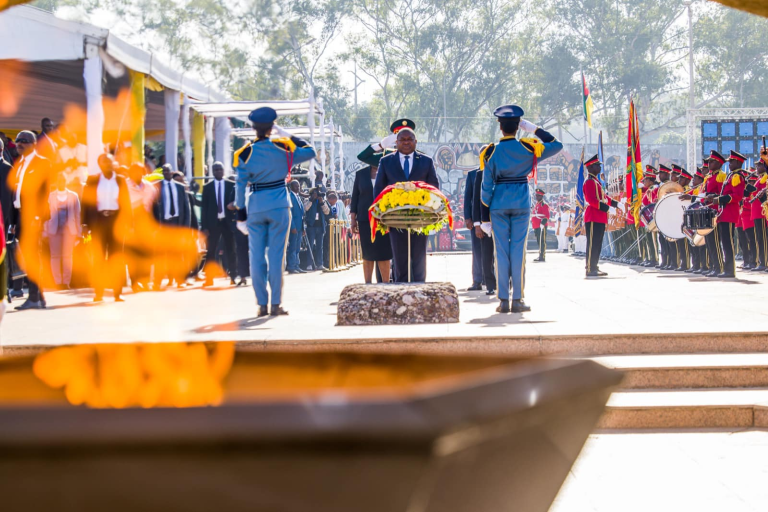 Nyusi na Praca dos Herois (25 de Junho, 2024)