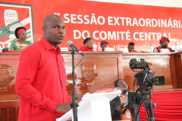 Candidato presidencial da Frelimo Daniel Chapo