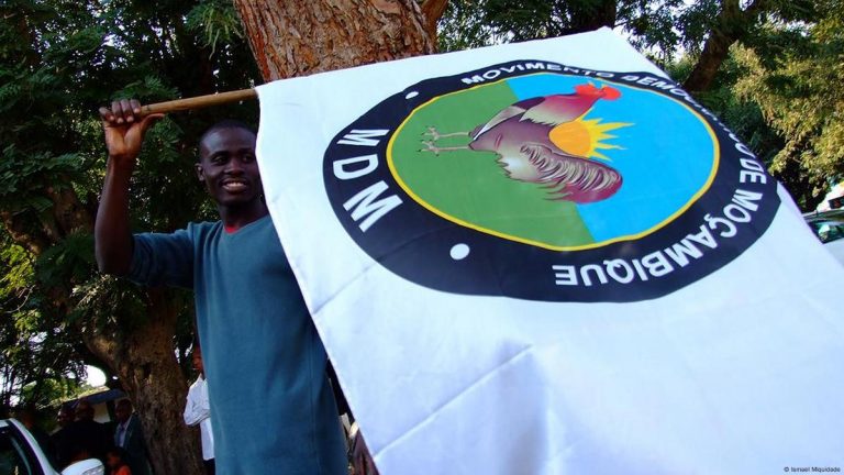 Campanha eleitoral do MDM na cidade da Maxixe, provincia de Inhambane