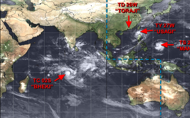 Bheki Joint Typhoon Warning Center (JTWC)
