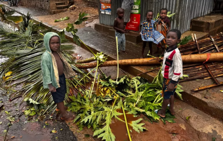 Impacto do Chido em Cabo Delgado