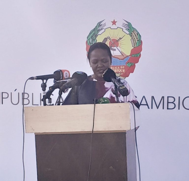 Vice-presidente da Comissão Interministerial de Grandes Eventos de Moçambique (CIGEM), Ludovina Bernardo Materula