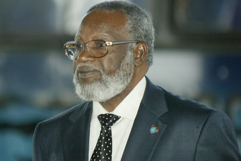 Antigo presidente namibiano, Sam Nujoma