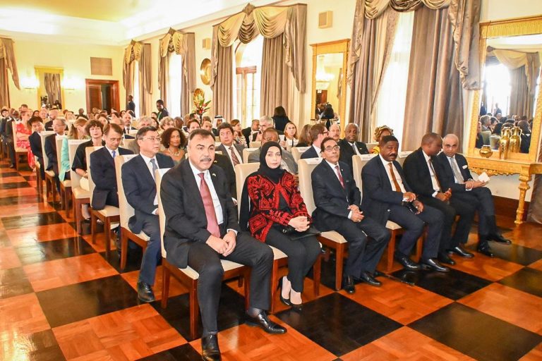 Membros do Corpo Diplomatico acreditado em Mocambique
