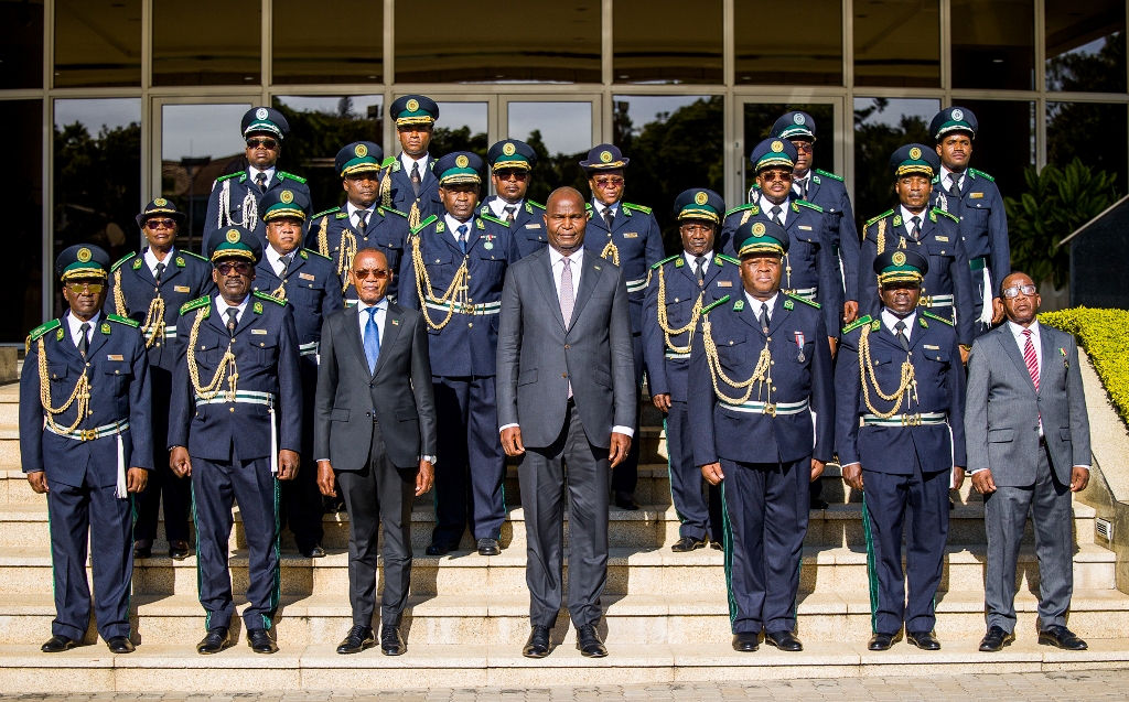 Saudacao ao presidente
