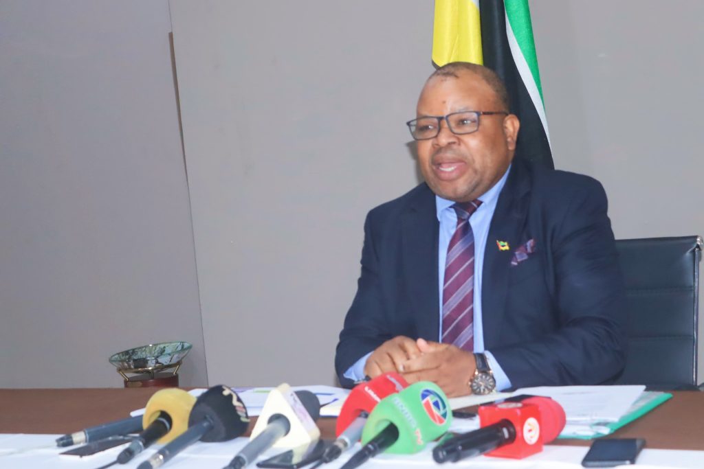 Graciano Francisco - porta-voz dos Servicos Provinciais de Representacao do Estadio