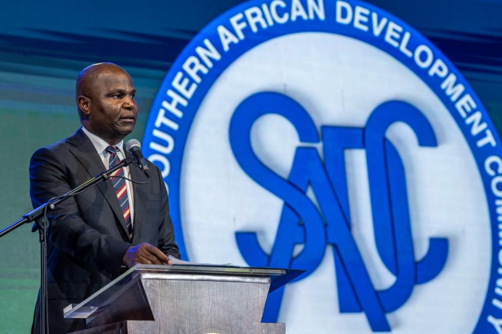 Presidente da República, Daniel Chapo, discursa na 45ª Cimeira da SADC