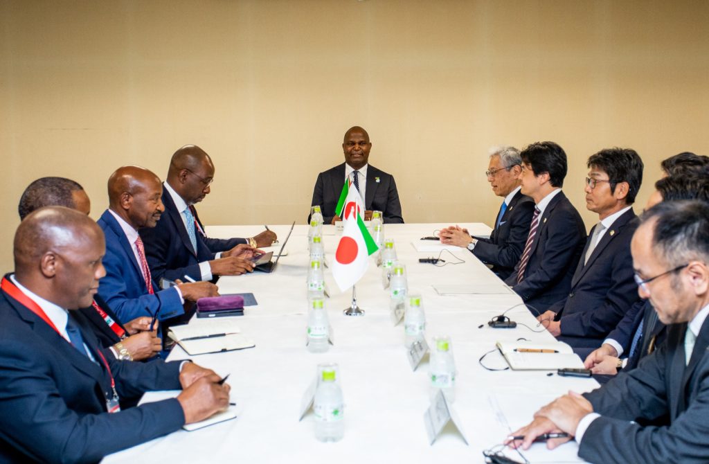 Presidente da República recebe o Presidente da Mitsui, à margem da 9ª Conferência Internacional de Tóquio para o Desenvolvimento de África (TICAD 9) (3)