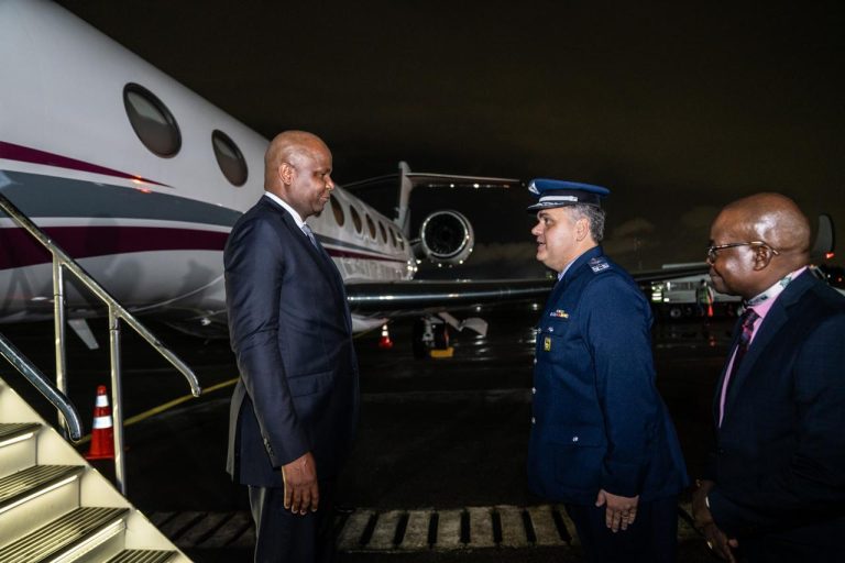 Presidente da República recebido em Belém, Brasil, para participar na 30ª Edição da Cimeira dos Líderes Mundiais sobre Acção Climática (COP-30) (2)