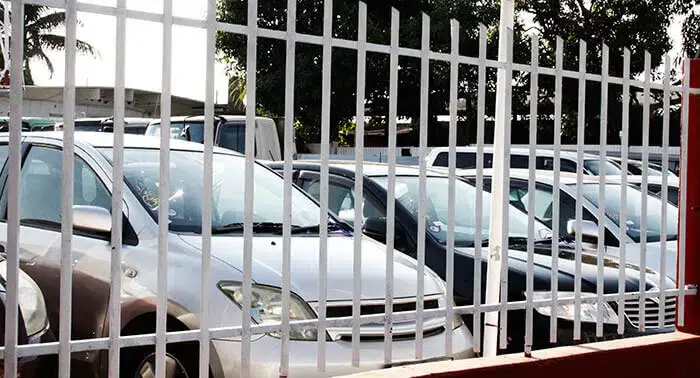 Parques de carros usados