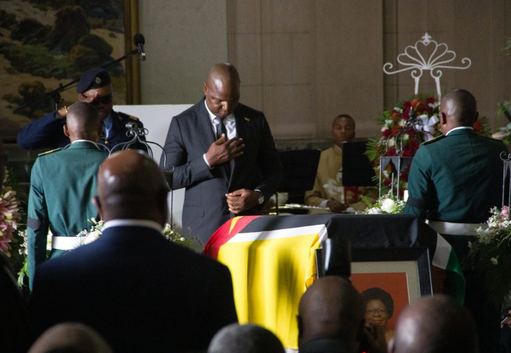 Elogio Fúnebre do Presidente da República, Daniel Chapo, no Velório de Luísa diogo