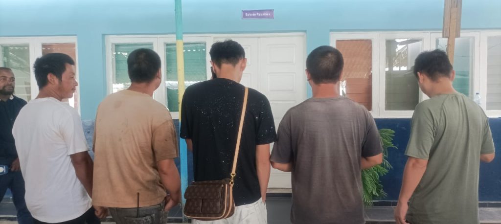 Chineses detidos