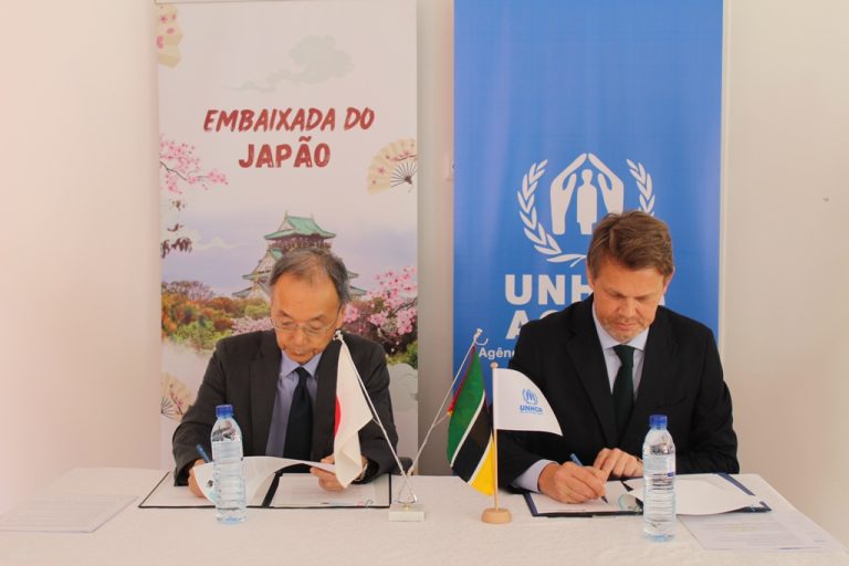 JAPAO E UNHCR