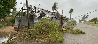 Ciclone Ginaze em Inhambane