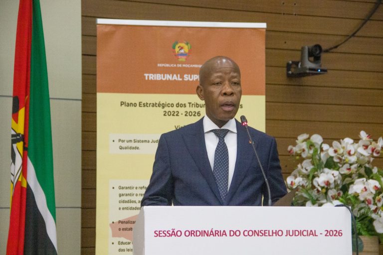 Presidente do Tribunal Supremo, Adelino Muchanga, discurso de abertura na Sessão Ordinária do Conselho Judicial -2026