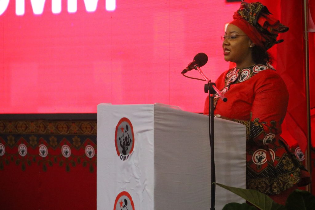Gueta Chapo, V Secção Ordinária do conselho Nacional da Organização da Mulher Moçambicana