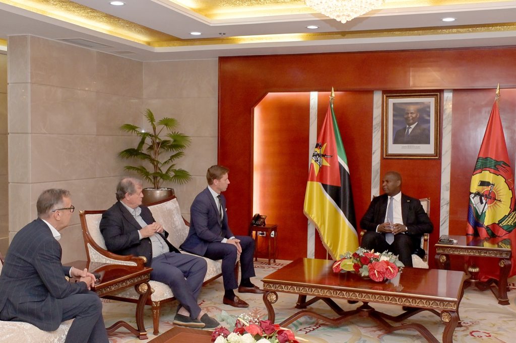 Presidente da Republica recebe em Maputo delegacao empresarial da U.S. International Finance Partners (IFP)4