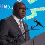 Ministro da Justiça, Assuntos Constituicionais e Religiosos, Mateus Saize, profere o discurso de abertura no Evento Final do Projecto PROPAZ e Consolidação do Fórum Nacional de Paz e Reconciliação