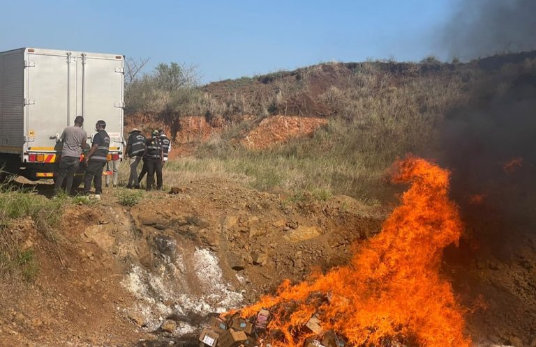 drogas incineradas